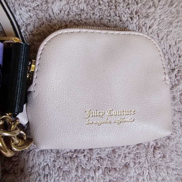 Juicy Couture Angel Charm City Pink Crossbody Shoulder Purse w/ Matching‎ Wallet - Picture 3 of 8